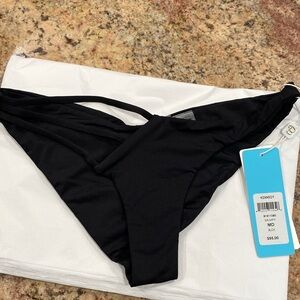 NWT Beach Bunny Black Women's Bikini Bottom
